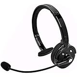 Wireless Bluetooth Headset SENHAI Mono M10b Multi-point Wireless Bluetooth Noise Canceling Headphone Headset Earphone with Mic for Truck Driver Ps3 Pc Smart Cellphone
