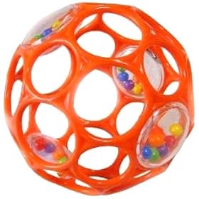 Rhino Toys Oball Rattle (Colors May Vary)