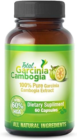 Total Health Garcinia Cambogia Extract 1000 mg, 60 Count (Pack of 2)