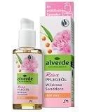 #3: Alverde Relax Pflegeöl Wildrose Sanddorn, 2er Pack (2 x 100 ml)