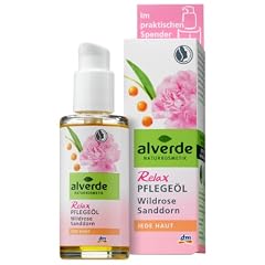 Alverde Relax Pflege�l Wildrose Sanddorn, 2er Pack (2 x 100 ml)