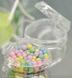 Clear Acrylic Heart Favor Boxes - Pkg of 24