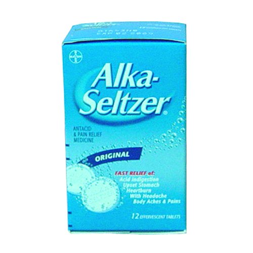 Best Price Alka Seltzer Original Antacid And Pain Relief - 12 Count, 6 pack