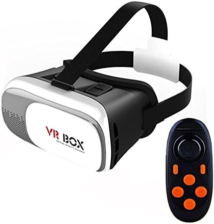 Kangcheng VR BOX 3D Glasses Virtual Reality Adjustable Helmet Headset Immersive Experience Fits for 4.7-6.0 Smartphone