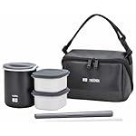 THERMOS 保温弁当箱 0.8合 ブラック DBQ-361 BK