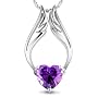 CLEVER SCHMUCK-SET Silberner Anh�nger "Herz mit Fl&hellip von CLEVER SCHMUCK
