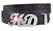 Harley-Davidson® Women's Leather Belt with Bling H-D® Buckle. Embossed strap. Rhinestones. Made in USA. HD 99501-10VW