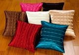 Kitchen & Housewares : Soho Teal 16" Plain Satin Cushion Cover