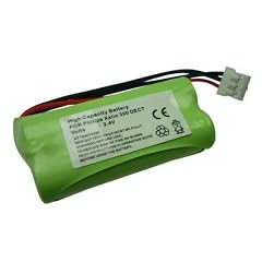 Hochleistungs Schnurlos Telefon Schnurlostelefon Akku 2,4V f�r Philips Xalio 300 DECT Kala Vox 300 Duo Kala 3322 3350 3351 3352 Aleor 300 Kala 300 Zenia 300 DECT 211 215 300DECT 211DECT 215DECT