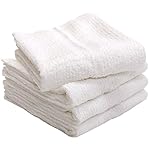 Toucher(トゥシェ) 今治タオル 今治リバースタオル フェイスタオル 4枚セット 日本製 速乾 オフホワイト