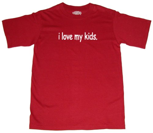 I Love My Kids - Fun Family Mom & Dad Short Sleeve Adult T-Shirt (Assorted Colors & Sizes)