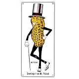 Planters Peanuts Advertising Porcelain Sign