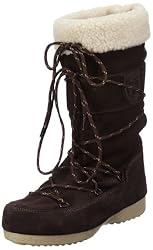 Tamaris ACTIVE 1-1-26701-29, Damen Snowboots, Braun (MOCCA SUEDE 348), EU 39