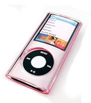 Crystal Pink Case Hard Cover For Apple iPod Nano 4th Gen