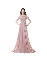 Jeweled Applique  Open-Back Chiffon/Tulle Empire   Waistline Pageant Dress  With Rhinestones
