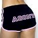 THE AGONY SCENE - Agony - Black Track Shorts