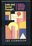 Exile and social thought : Hungarian intellectuals in Germany and Austria, 1919-1933