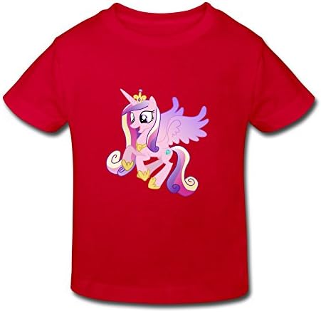 Happy Flying Cadence Short Tee Print Red For Girls Lightweight