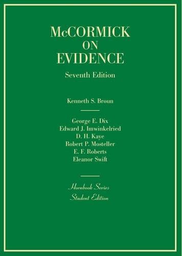 Evidence (Hornbook)