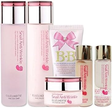 ELLELHOTSE Snail Wrinkle Care 4 Set Korea Cosmetics