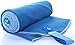 Super Towel for Sports, Beach & Travel — Lightweight, Compact, Absorbent, Quick-Drying, Soft Microfiber Suede — Awesome for pool, gym, yoga, bath, camping (Medium 40x20