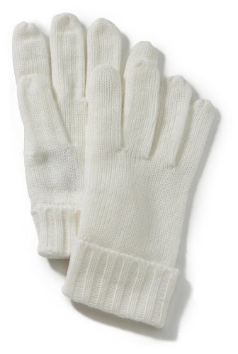 TOM TAILOR Damen Handschuh 02146440070/basic gloves, Gr. one size, Elfenbein (8210) Preisvergleich