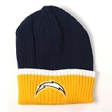 San Diego Chargers Officially Licensed NFL Reebok Youth Size Cuffed Knit Hat (best fit for ages 7 - 14)