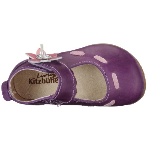 Living Kitzbühel Ballerina Blume 1711, Mädchen Babyschuhe, violett, (Violett 378), EU 23
