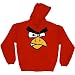Angry Birds Red Face Men's Pullover Hoodie Sweatshirt
