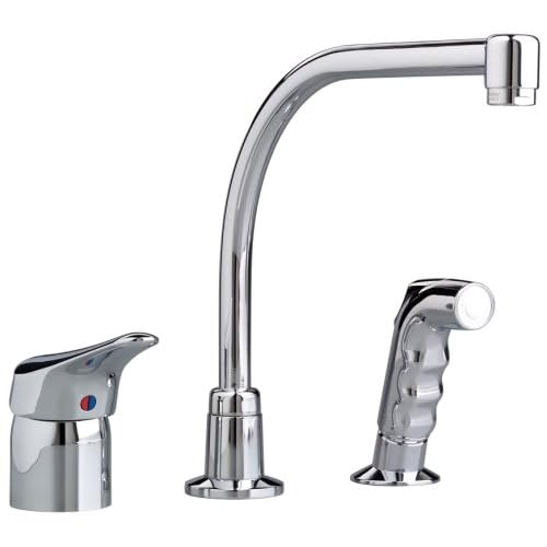 American Standard 2021.831.002 Ceramix SingleControl HiFlow Kitchen Faucet, Chrome Touch On