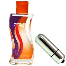 Astroglide 5 oz Warming Lube Personal Lubricant Adult Sex Toy Kit