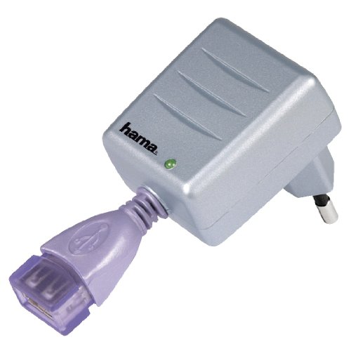 Hama MP3 Travel Charger with USB Socket