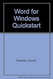 Word 6 for Windows QuickStart