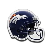 NFL Denver Broncos Football Helmet Design Mouse Pad