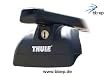 THULE Premium Dachtr�ger f�r BMW 5er Serie Touring - 5 T�rer Kombi ab Baujahr 2010 bis heute - mit integrierter Dachreling