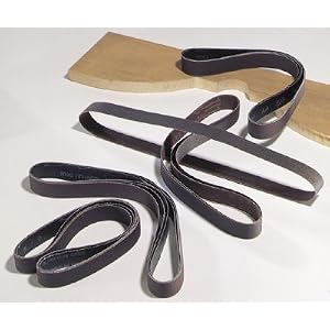DELTA 31-371 1-Inch x 42-Inch 50 Grit Sanding Belts (5-Pack) by 