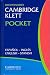 Diccionario Cambridge Klett Pocket Español-Inglés/English-Spanish Flexicover (English and Spanish Edition)
