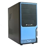 ATX / Micro ATX Computer case Black & Blue