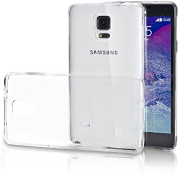 Samsung Galaxy Note 4 Clear Case Neptunes Ultra Slim Transparent Flexible