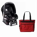 Peg Perego Primovbkkit Primo Viaggio SIP Black Simply Car Seat Free Fashionable Diaper Bag