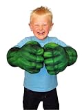 Electronic Soft Foam HULK HANDS with Smash 'N Bash Sound Effects (2003 ToyBiz)IMAGE