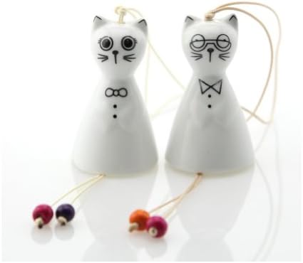 Gift Idea 2 Pics Cute Cat Wind Bells