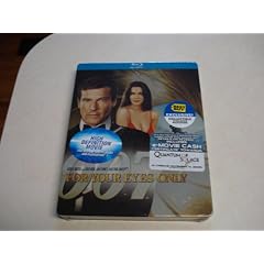For your Eyes Only James Bond 007 Blu-ray Steelbook w e-movie cash by 