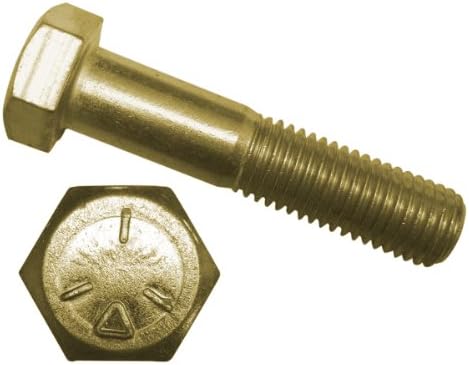 Infasco 3/4-10x6 Grade 5 Hex Bolt / Cap Screw UNC Steel / Yellow Zinc Plated, Pack of 40 Ships FREE in USA