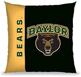 Baylor Bears 27X27 Vertical Stitch Pillow - College Athletics NCAA