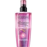 L'Oreal Paris Advanced Haircare - Color Vibrancy Dual Protect Spray - Leave-In Spray for Color-Treated Hair 5.1 FL OZ (Pack of 2)