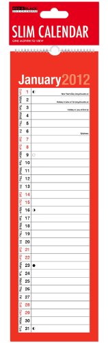 2012 Slim Calendar