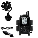 SkyGolf SkyCaddie SG2.5 Auto Cup Holder with Car Charger - Uses Gomadic TipExchange