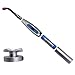 Rallic Dental 5W Wireless Cordless LED Curing Light Cure Unit Lamp 1500mw for Dentist Silver