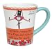 Santa Barbara Design Studio Curly Girl Ceramic Mug with Striped Gift Box, I Am Fairly Certain